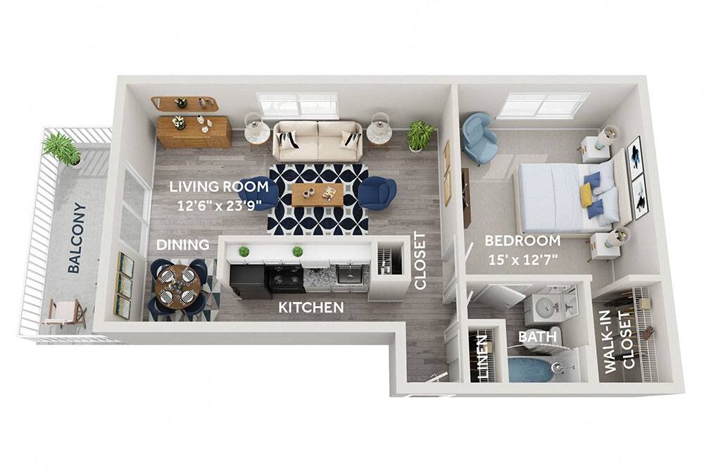 1 bedroom apartment for rent