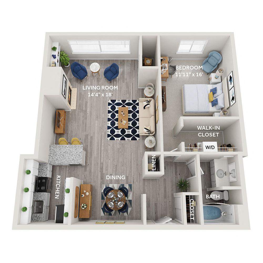 1 bedroom apartment for rent